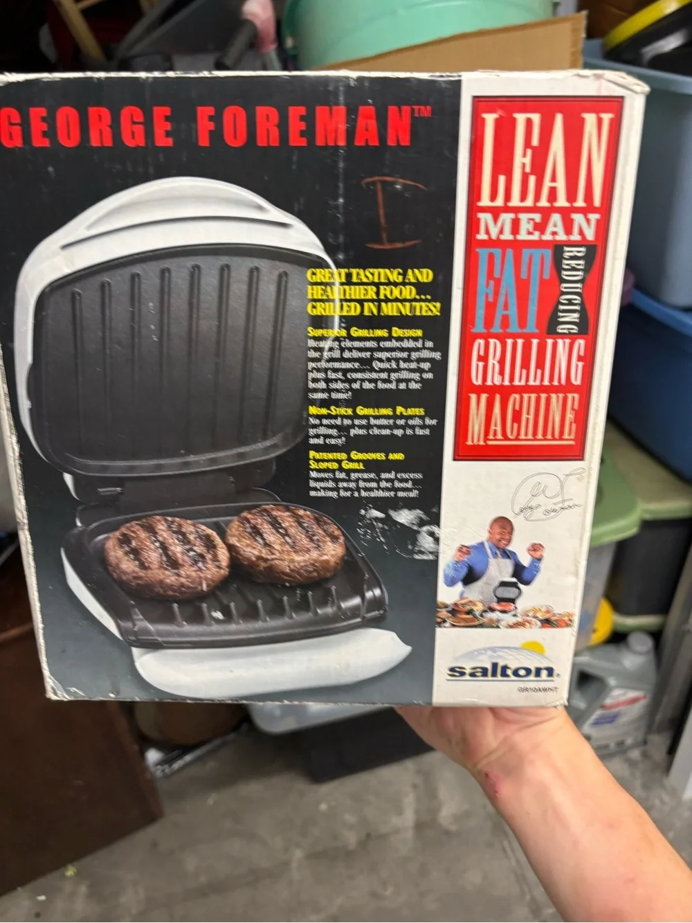 George Foreman lean mean