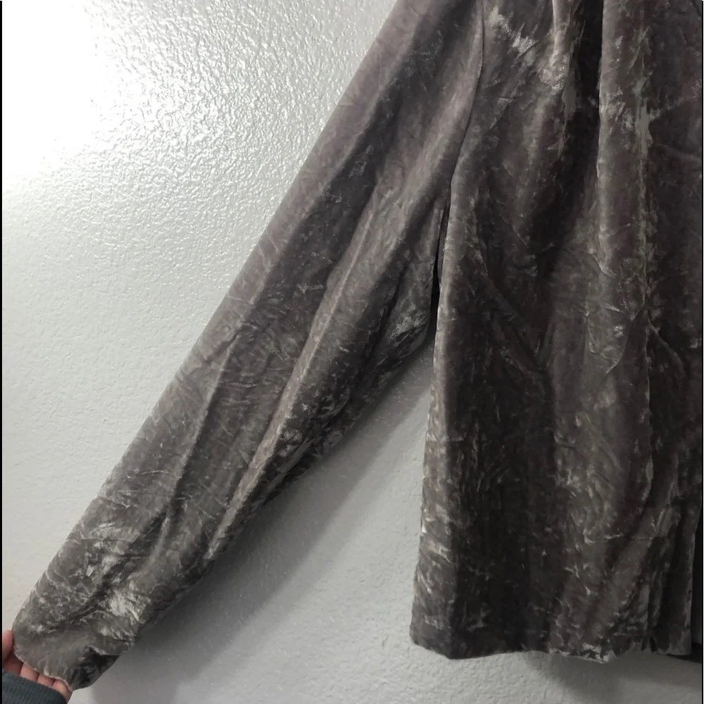 Cropped Wayf Bolero Velvet Jacket