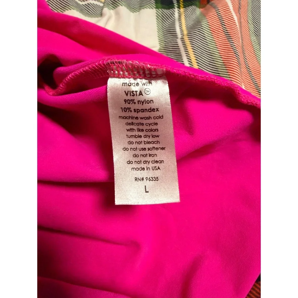 Susana Monaco One Shoulder Cutout Mini Dress‎ Hot Pink Fuchsia Bodycon Size L