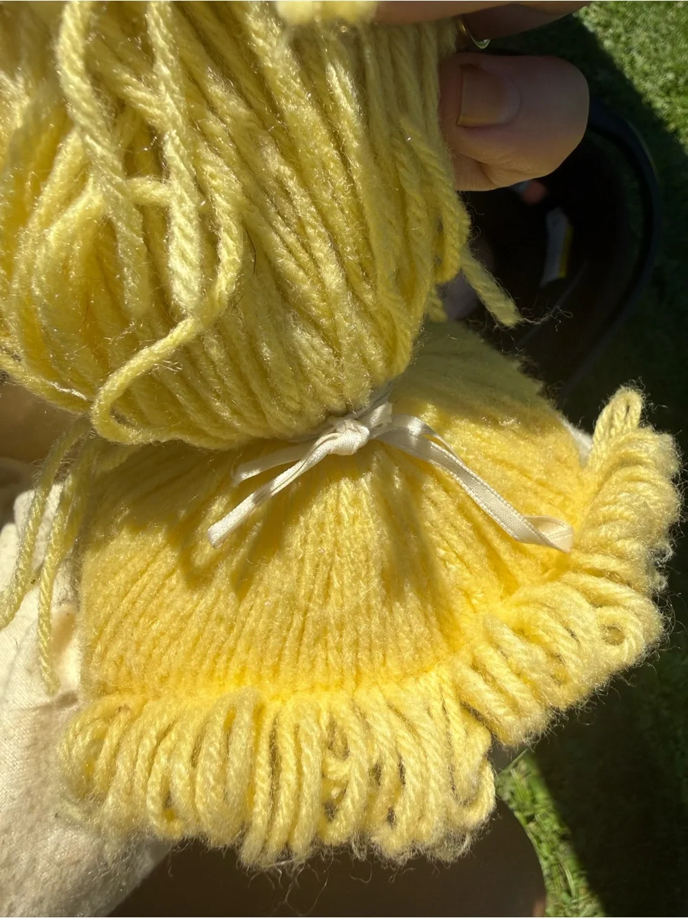 Cabbage Patch Kids soft yellow