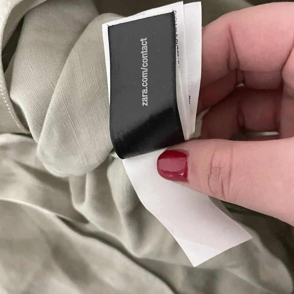 Zara womens satin