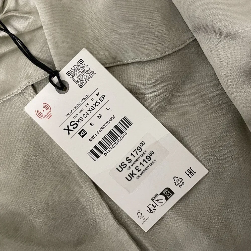 Zara womens satin
