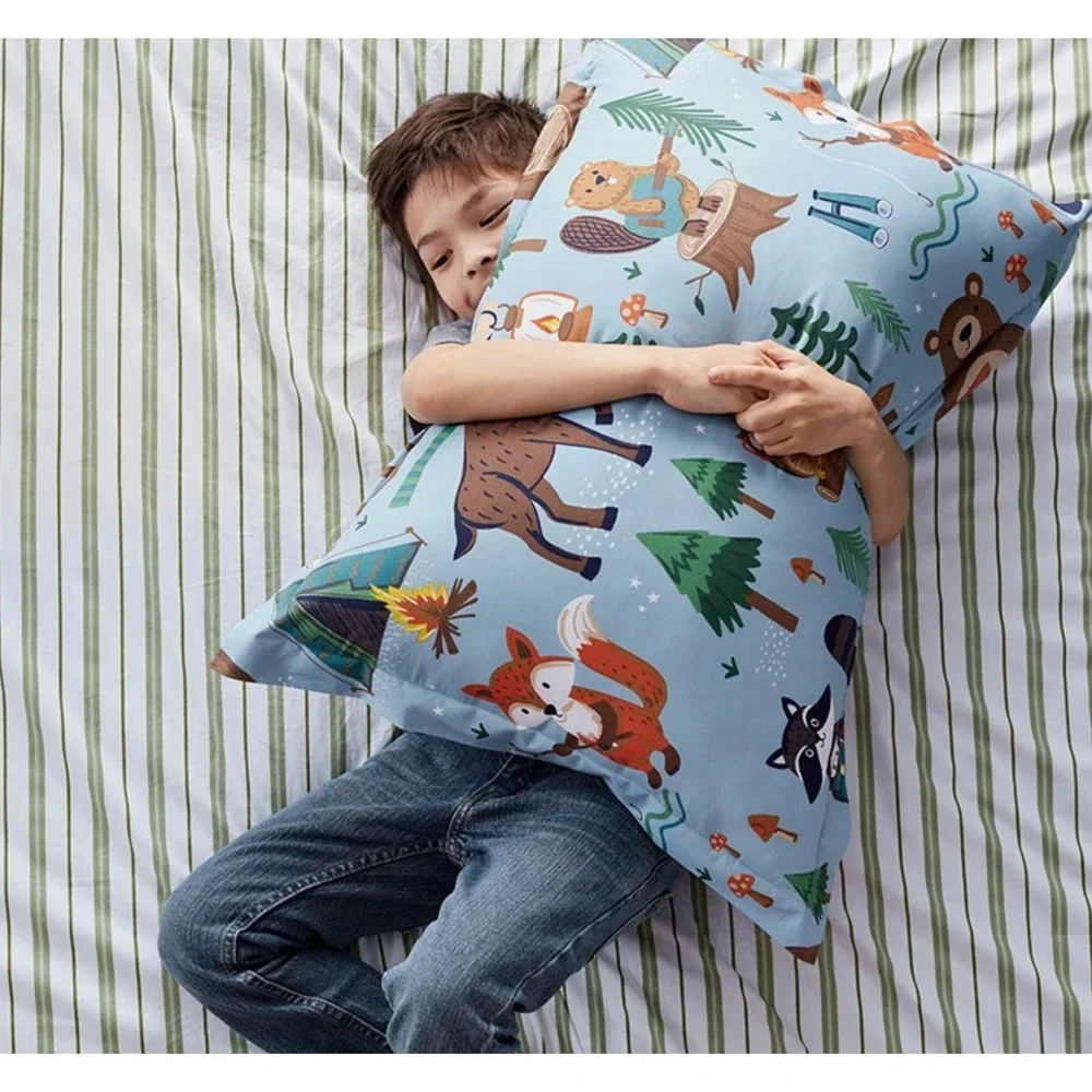 COMPANY KIDS ANIMAL CAMPERS‎ TWIN COMFORTER SET NWT-(COMFORTER WITH 1 SHAM)