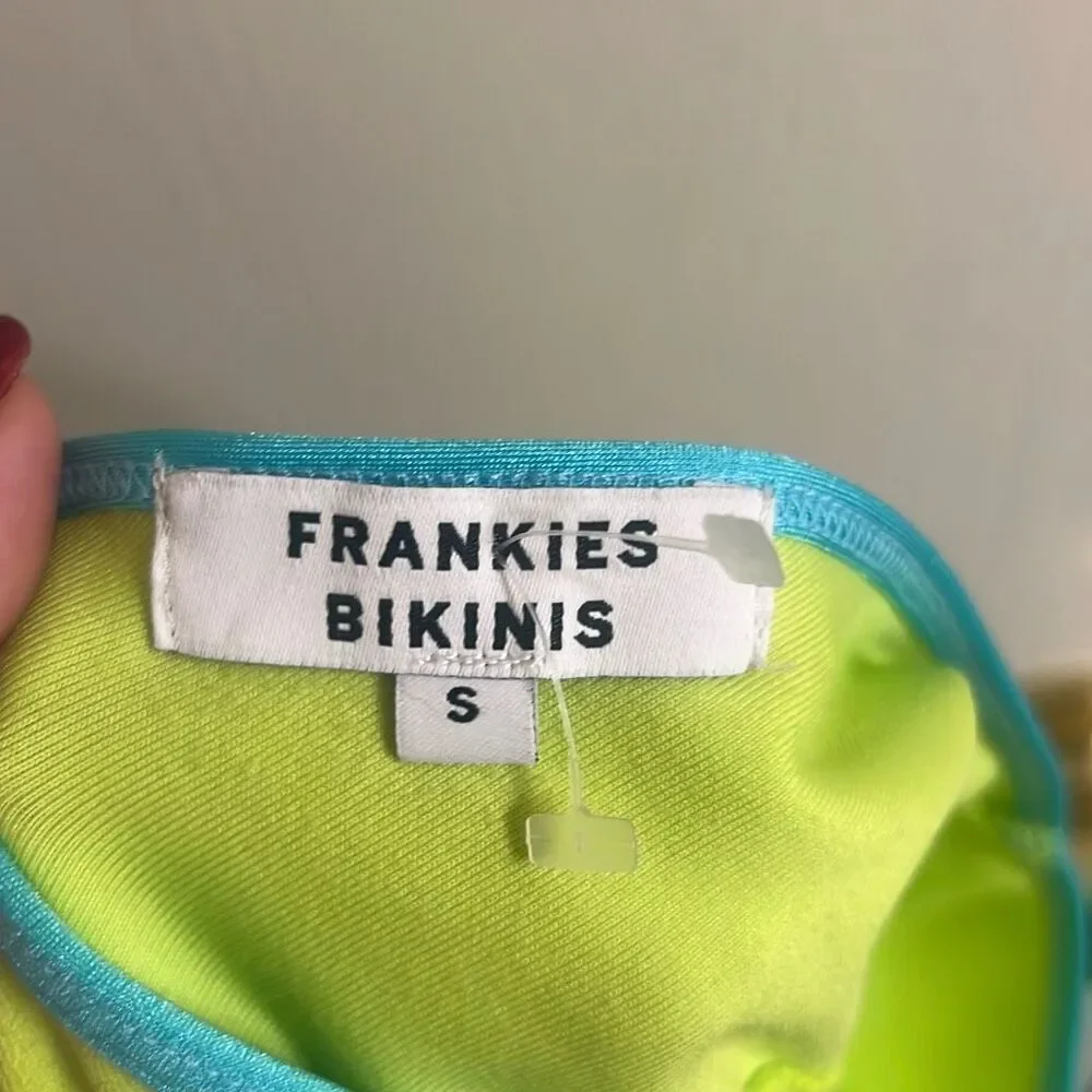 ✨Frankie’s Bikinis Renee Terry Strapless Tube Sz Small Dress✨