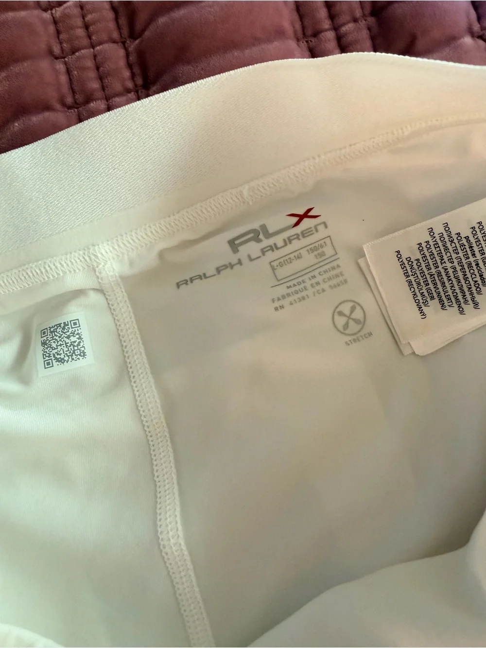 RLX Ralph Lauren white rlx