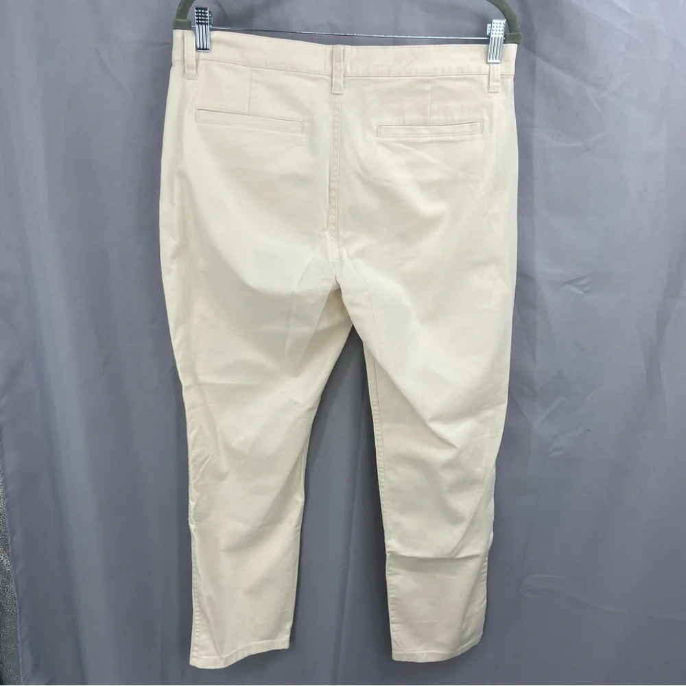 NWT J.Crew Vintage Slim Straight Chino Pants in Natural / Ivory‎ Size 30