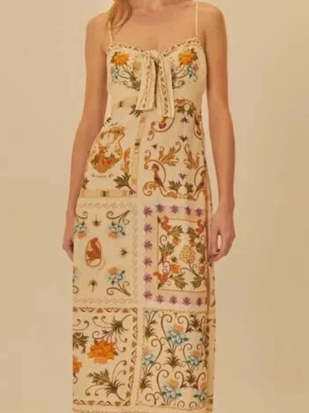 NWT FARM RIO DRESS WITH TAGS SIZE MEDIUM PK5753 5/4 CRJ