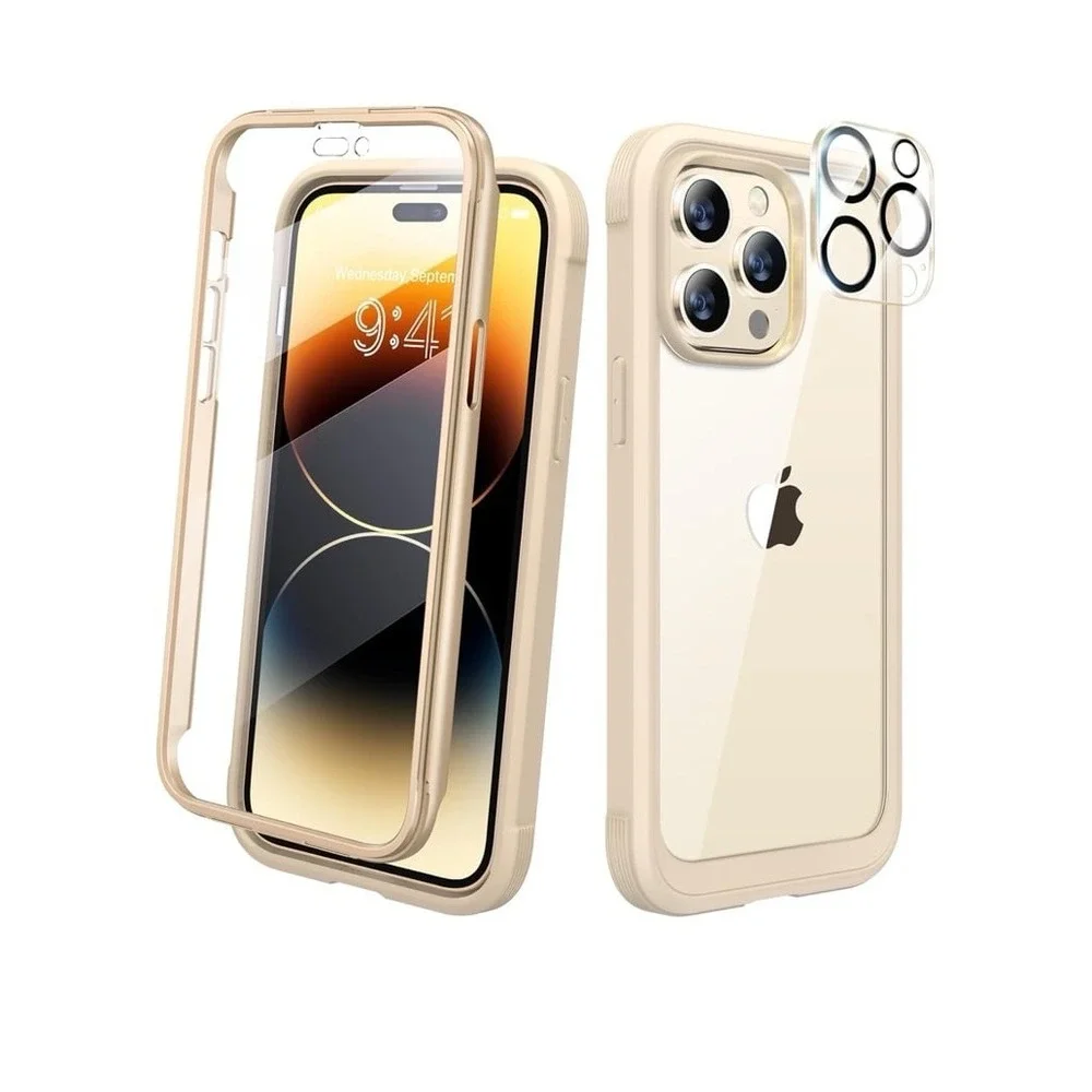 Diaclara Designed for iPhone 14 Pro Max Case‎ 6.7'', Full Body Rugged Case $18