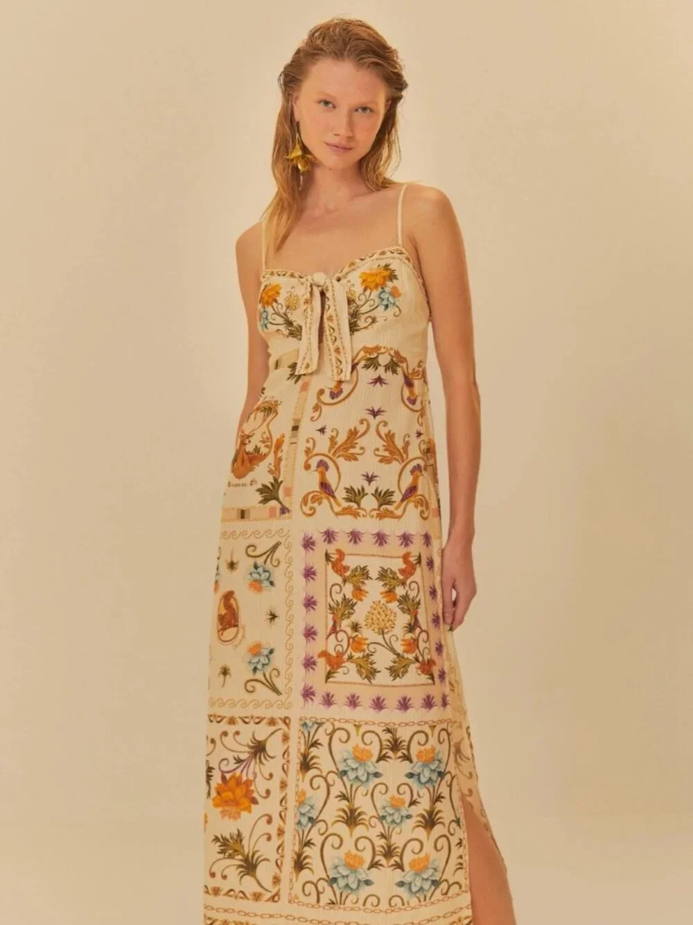 NWT FARM RIO DRESS SIZE MEDIUM PK5660 5/4