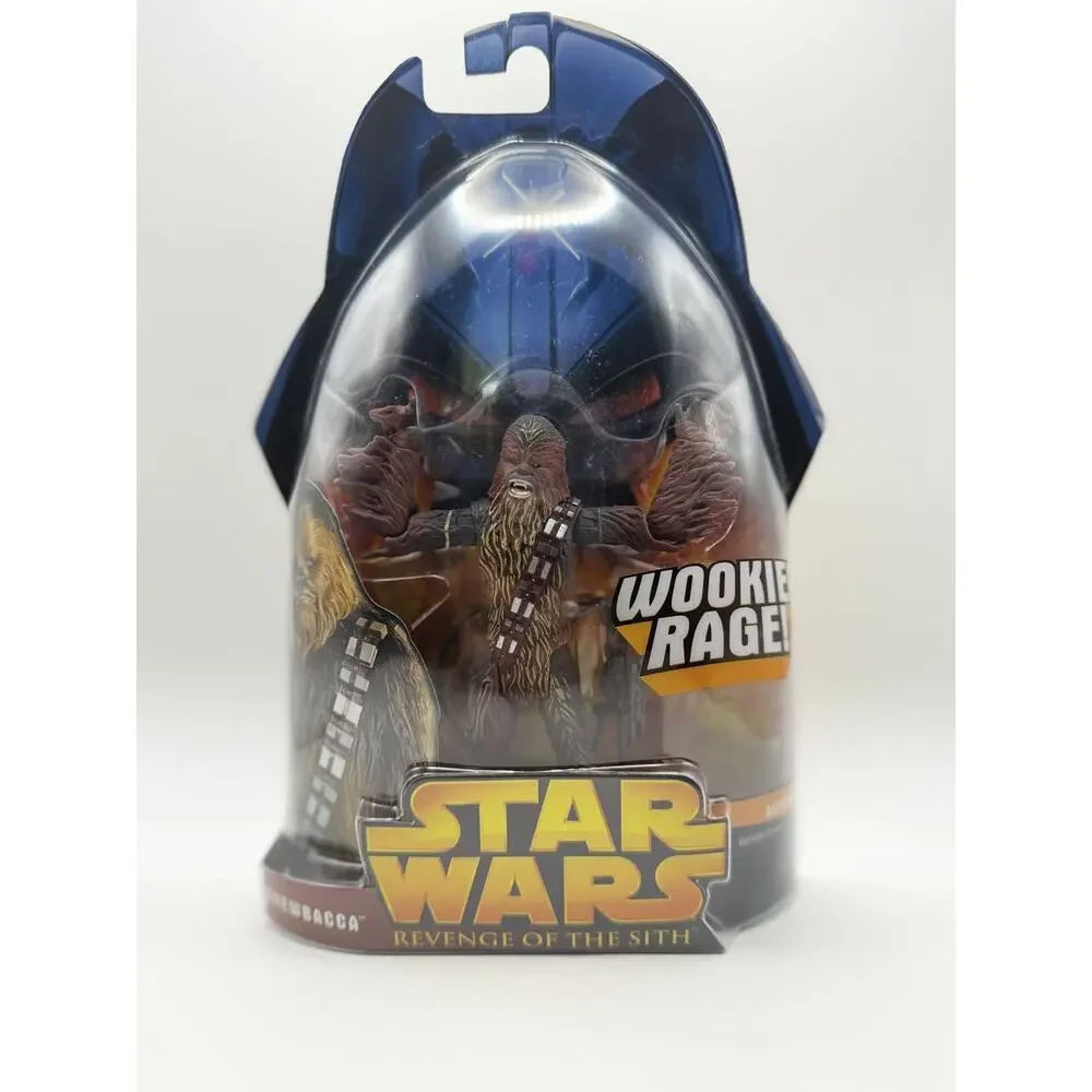 Star Wars ROTS‎ Chewbacca Wookiee Rage #5 Action Figure 2005 Hasbro
