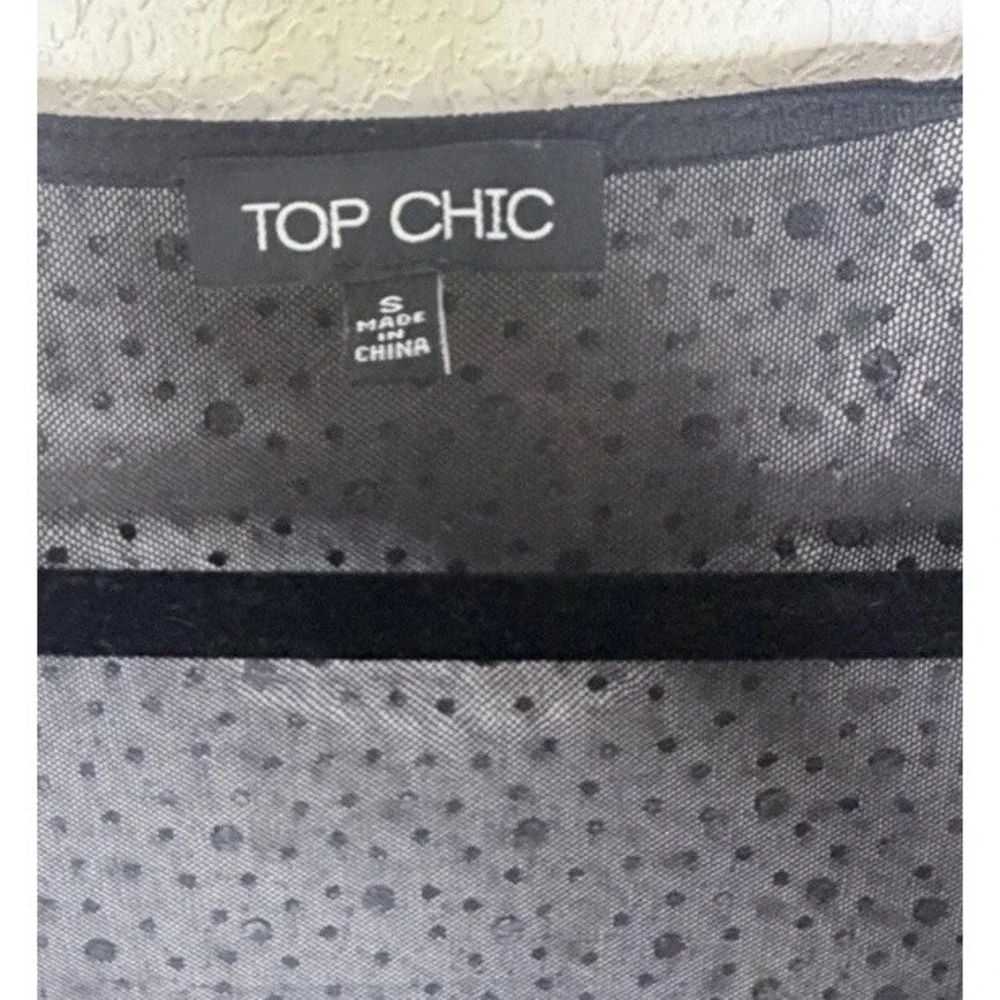 Top Chic y2k black