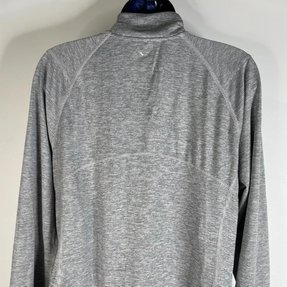 Old Navy Active Zip Up Long Sleeve Go-Dry Fitted Gray Activewear Jacket Sz‎ XL