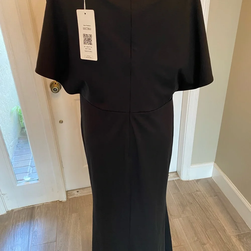 Ever Pretty maxi/long/gown with sequined bands at shoulders NWT