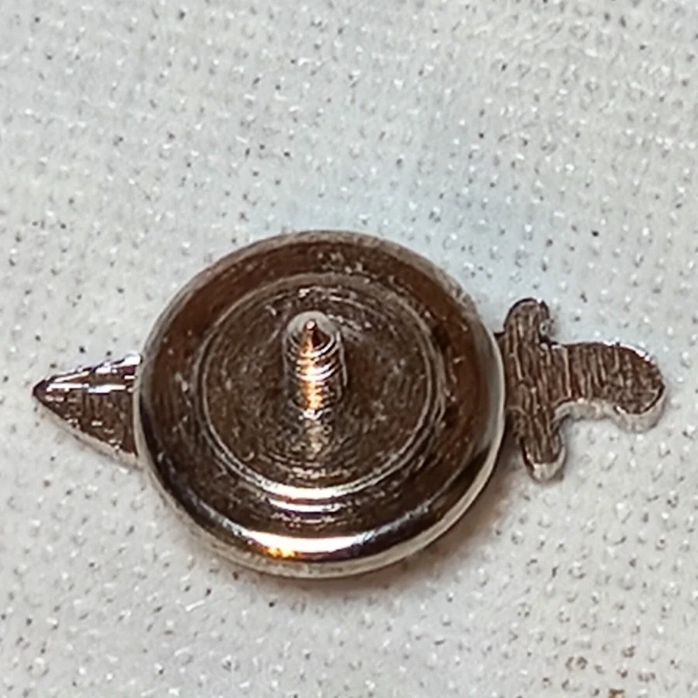 Crescent silver features small