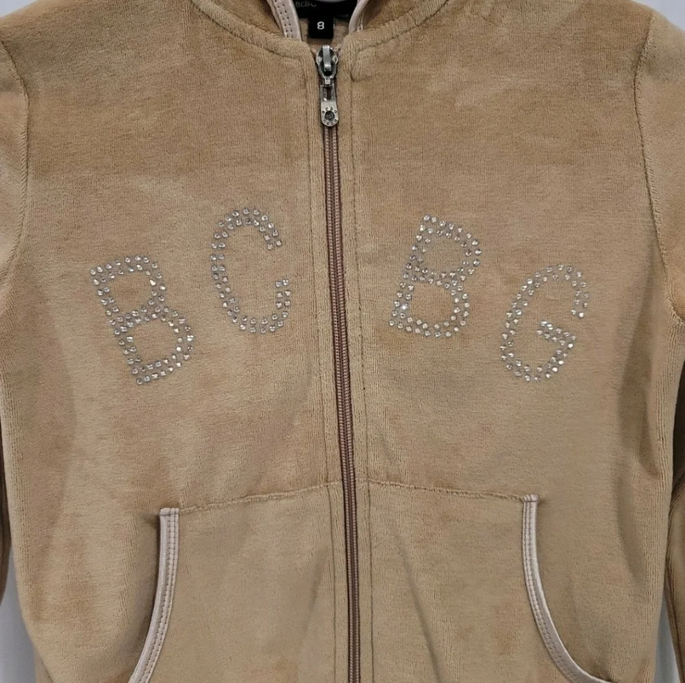 BCBGMaxAzria hooded gold