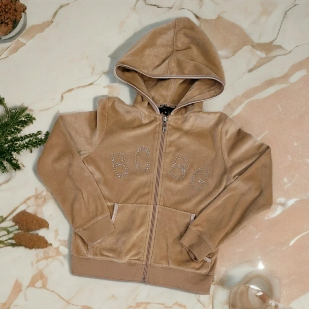 BCBGMaxAzria hooded gold