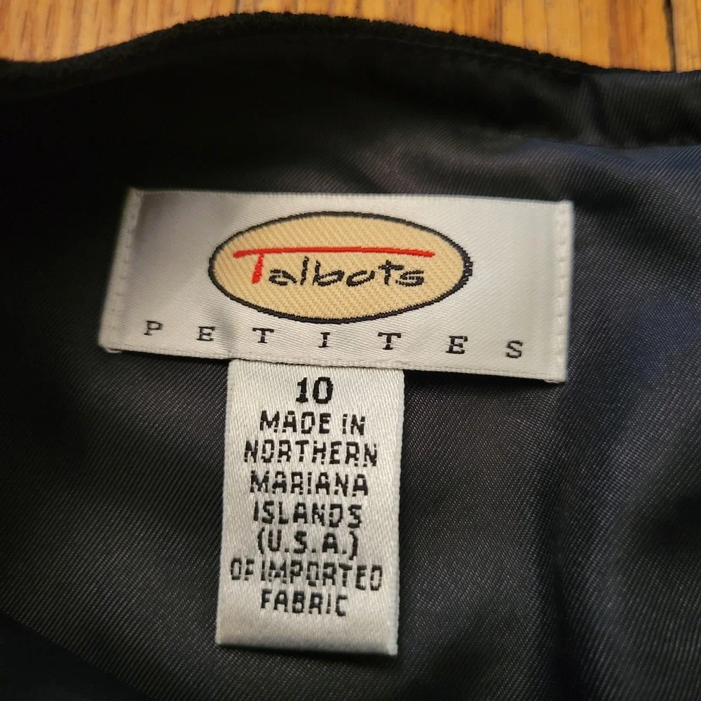 Talbots black sheath