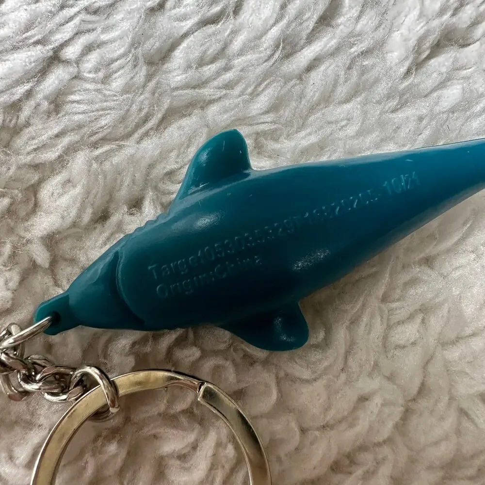 Target dolphin keychain