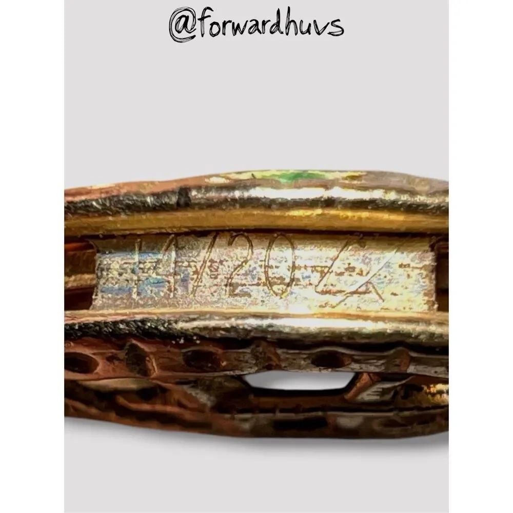 1/20 14K Gold‑Filled Stone & Bead Bracelet