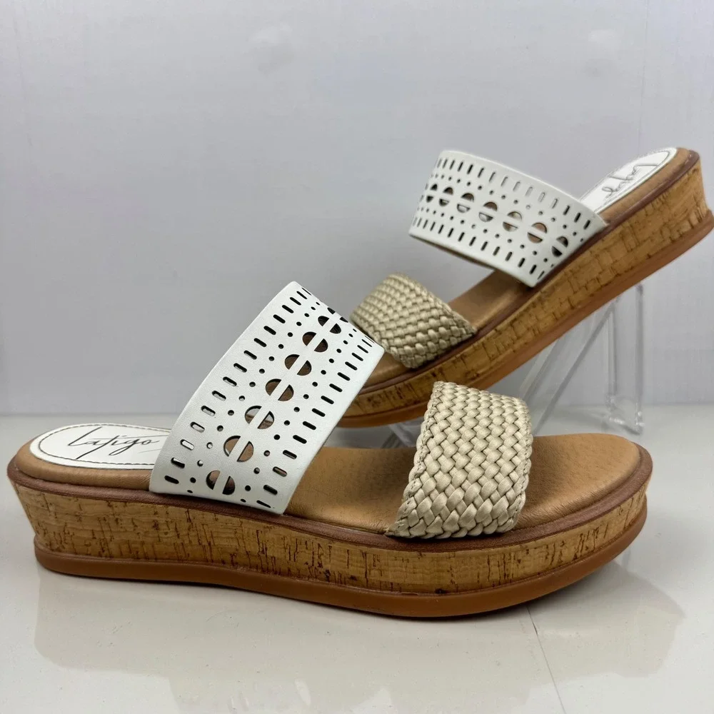 Latigo mid heel wedge