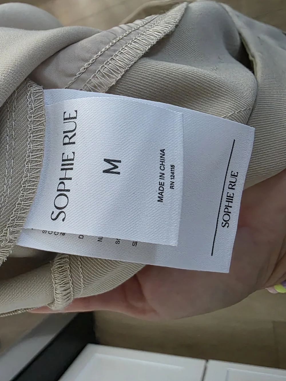 Sophie Rue crisp tailored