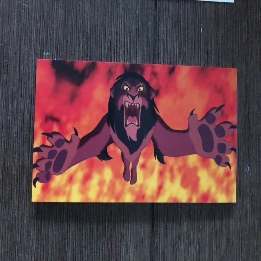 Disney Villains Postcards: The Lion King: Scar 7 pack.