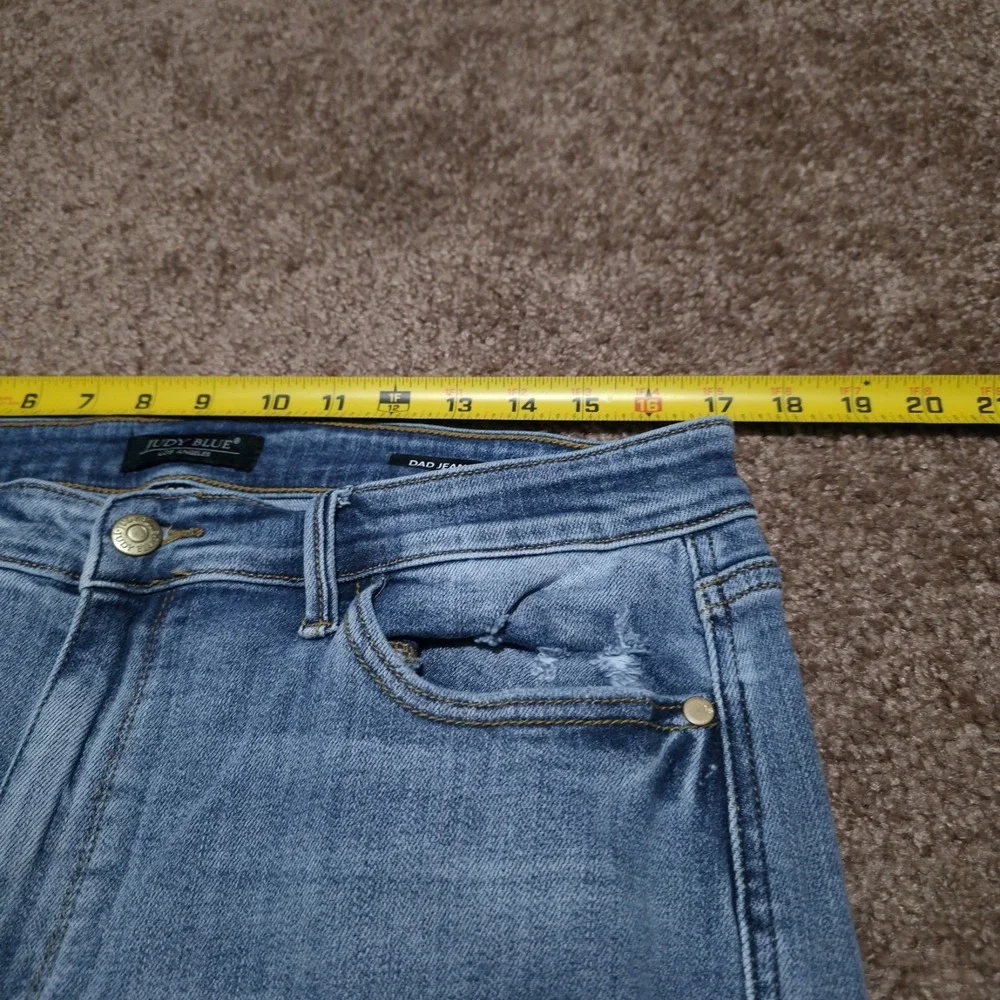 Judy Blue Dad Jeans Womens 15 / 32 Light Wash Size 34‎ / 30 Stretch Pants