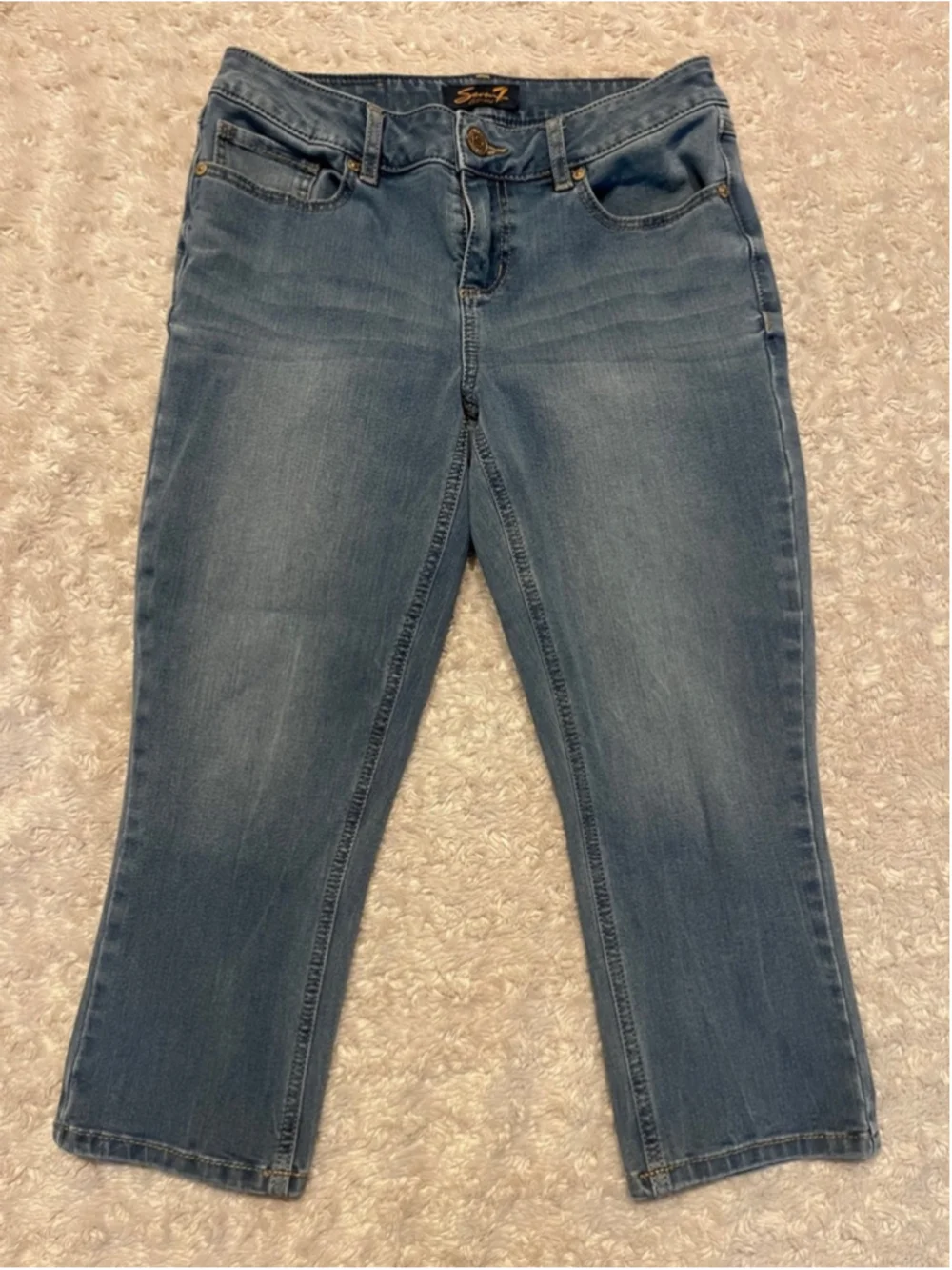 Women's Seven 7 Cropped Jeans, Size 8