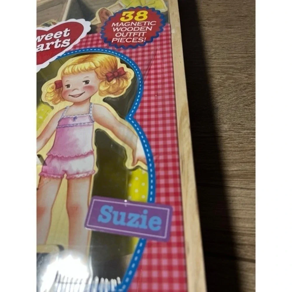T. S.‎ Shure Sweet Hearts Wooden Magnetic Dress-up Dolls Ages 3 and Up