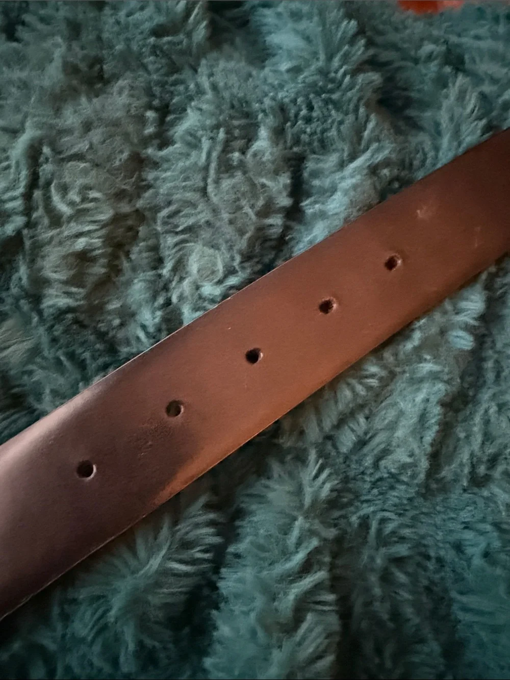Salvatore Ferragamo BL/BR Leather Belt with Silver Buckle 36” reversible