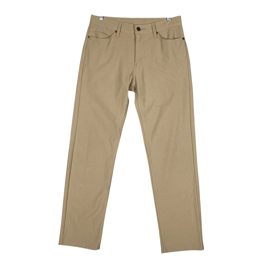 Levi Strauss 511 Slim Fit Engineered for Movement Performance Pants Men 30 Khaki