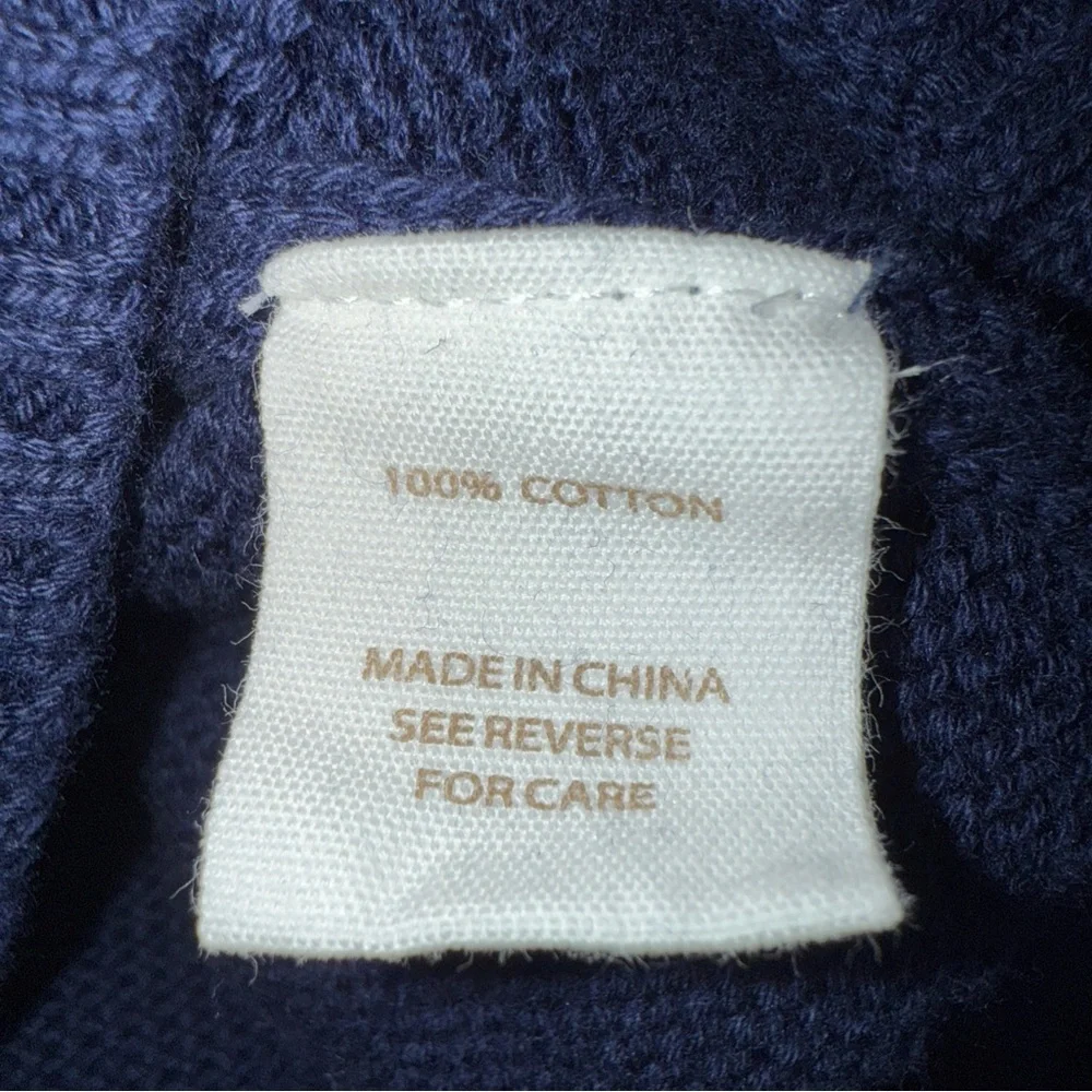 Brit.NY Sweater Womens XS Navy‎ Crew Neck Knitted Pullover Preppy