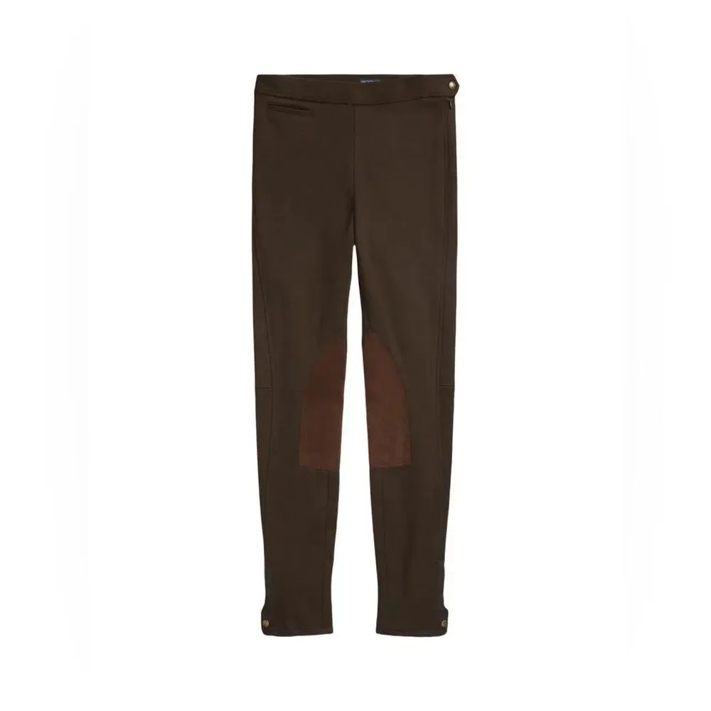Polo Ralph Lauren Riding Leggings Pants in Brown Classic Size Large