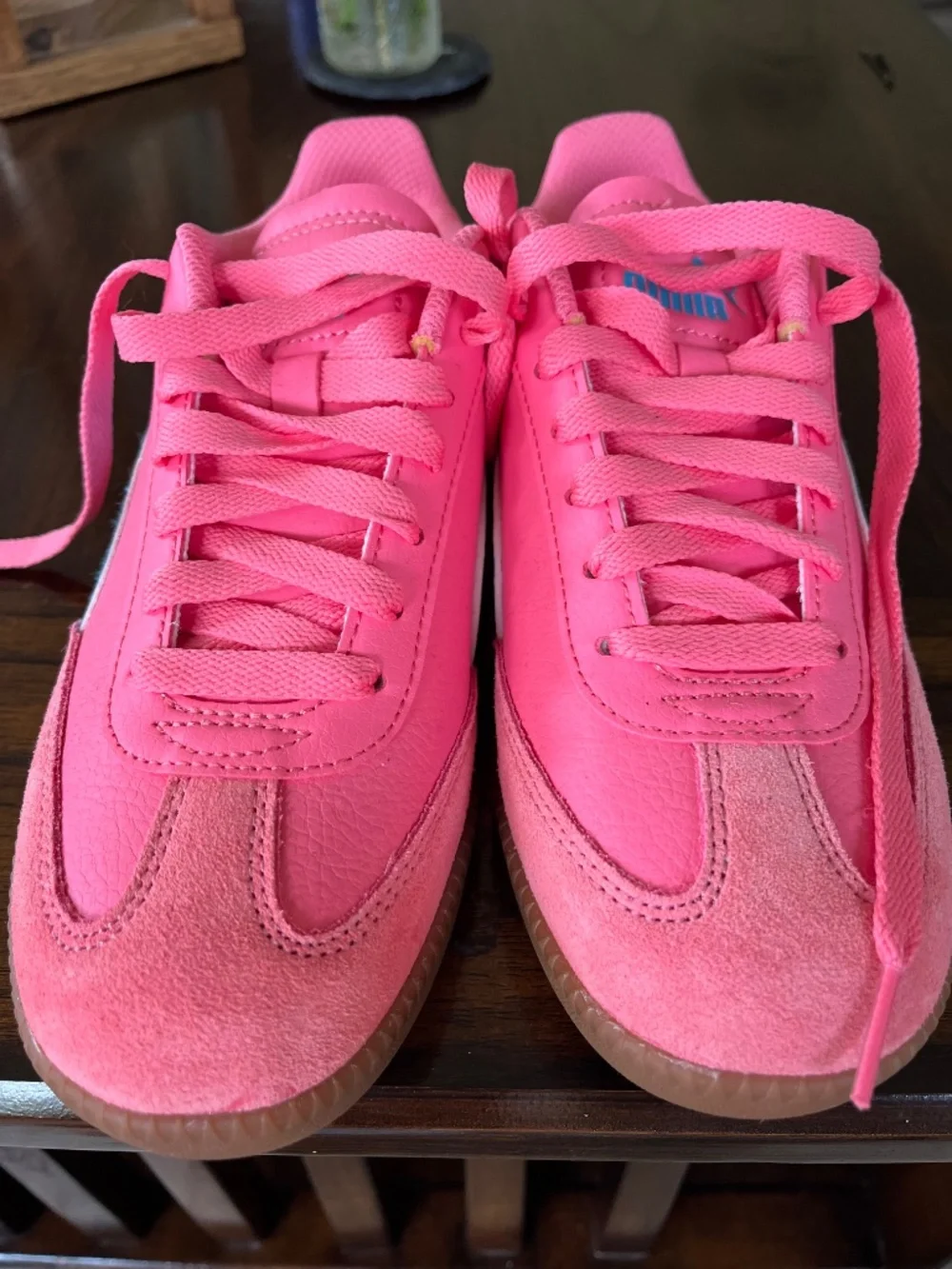Pink Puma Shoes
