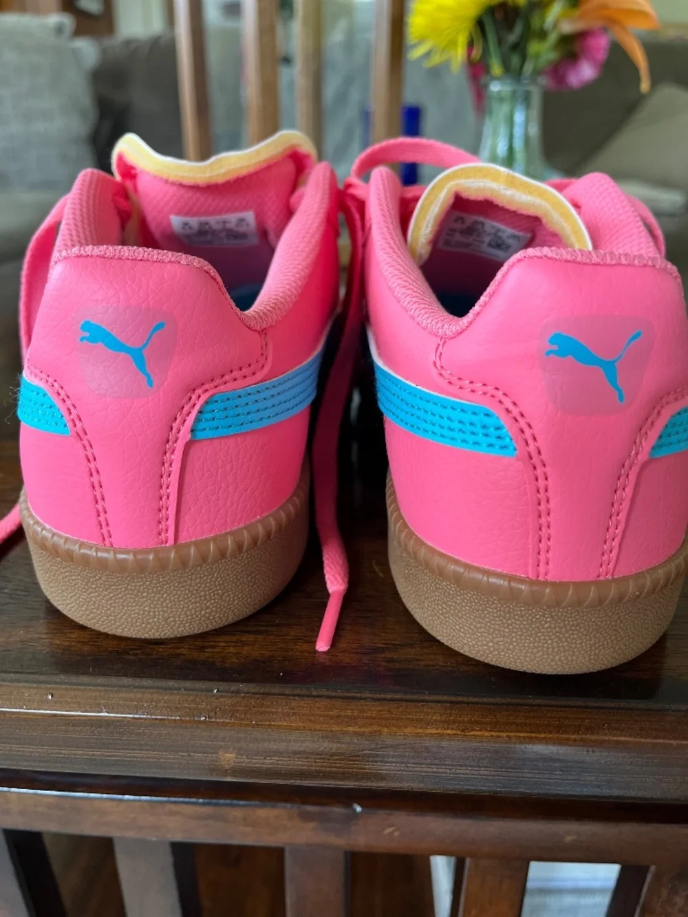 Pink Puma Shoes