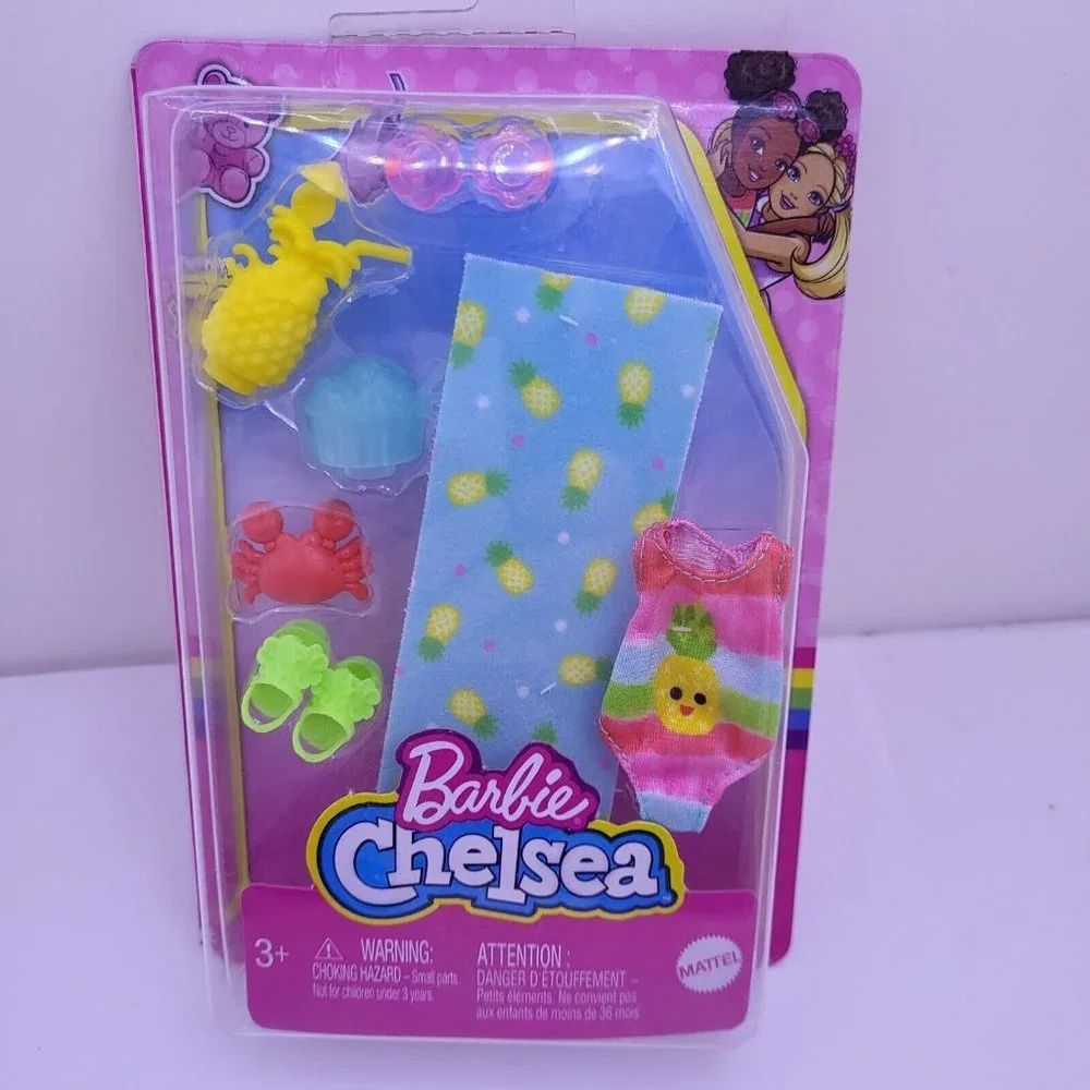 New Mattel Barbie - Barbie‎ Family Chelsea Beach Accessory Pack Toy Gift