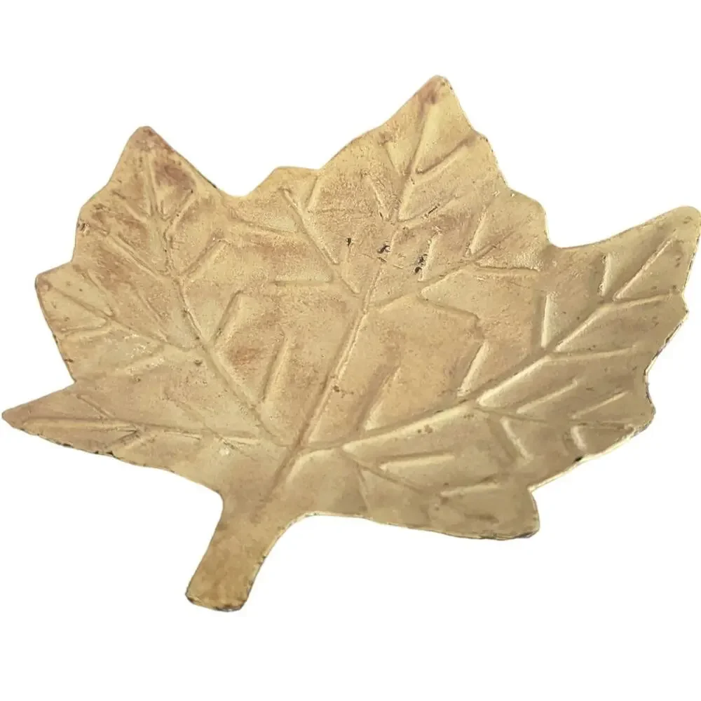 Tin Maple Leaf Candle Holder-Home Decor Fall/Autumn