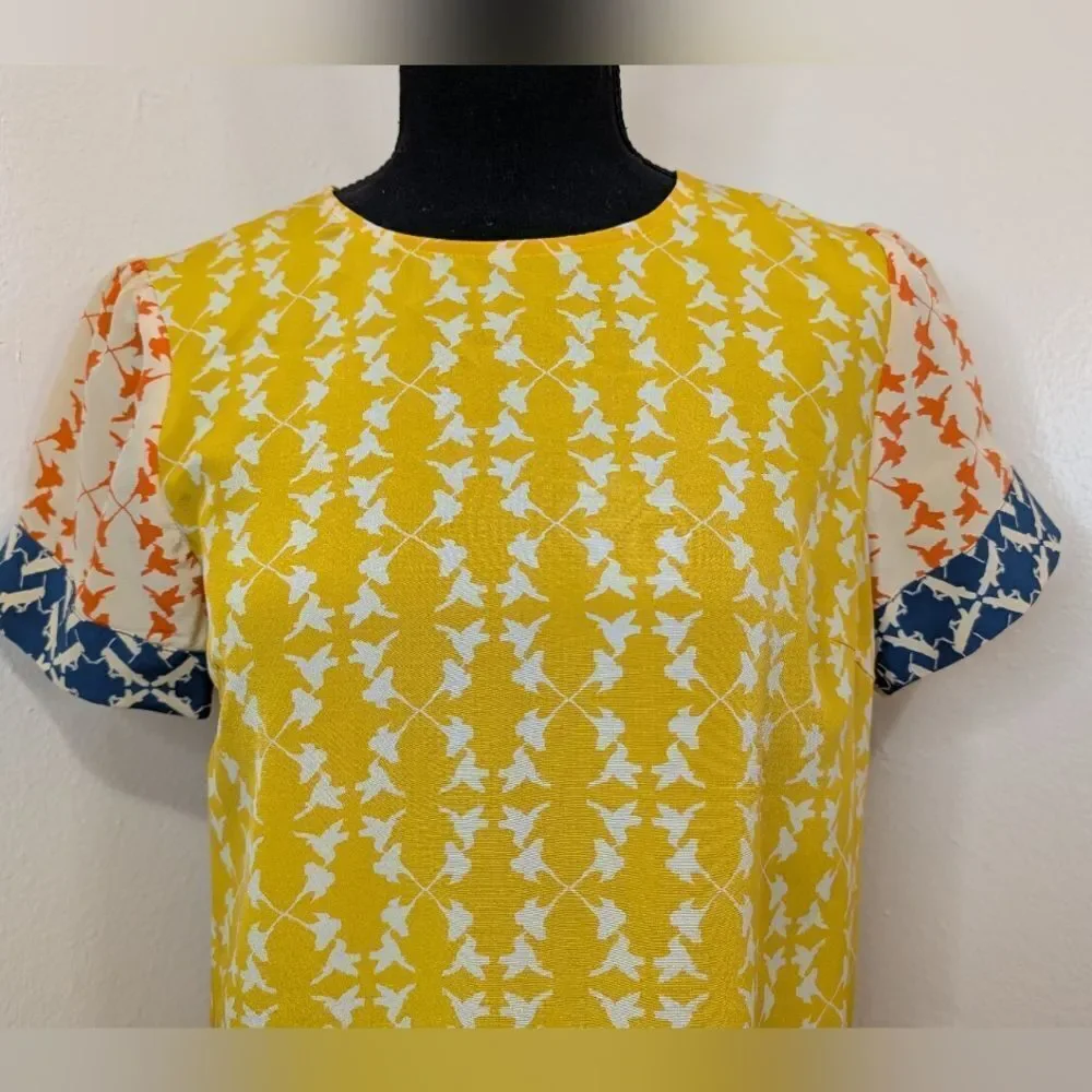 Charlotte by Charlotte Taylor Whimsical Preppy Abstract Colorful Academia Top 0