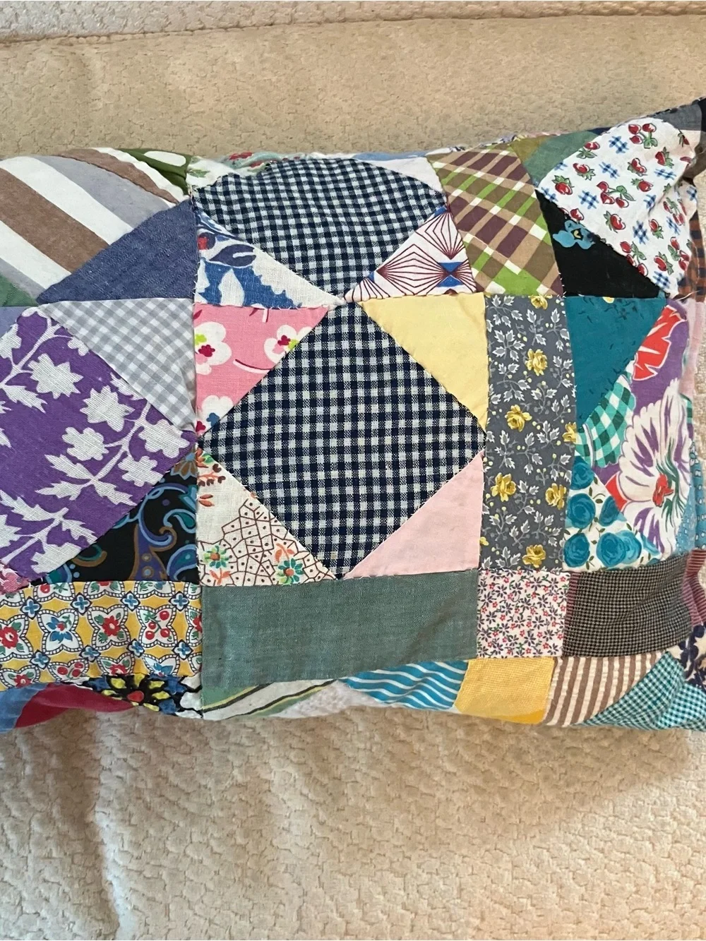 N/A handmade throw