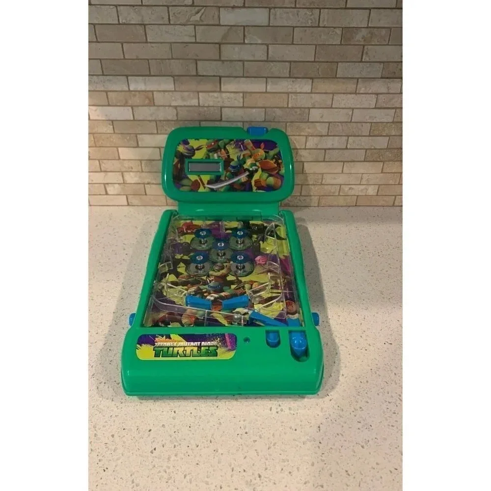 Rare &‎ HTF Ninja Turtle Pin Ball Machine t1