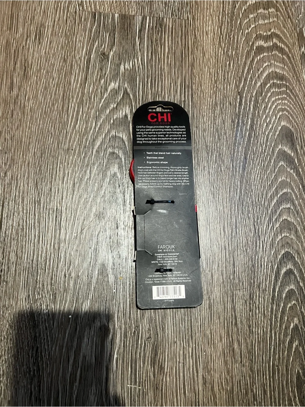 Chi red thinning
