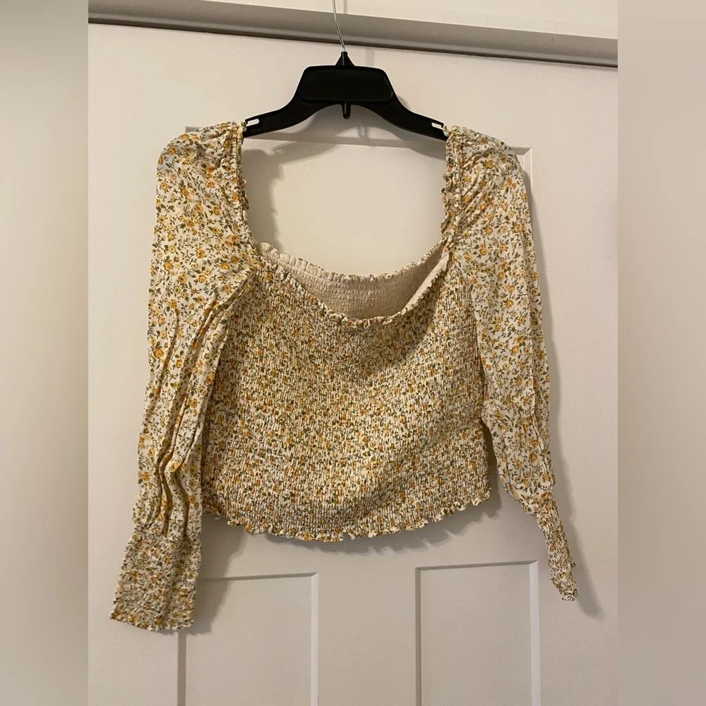 Reformation smocked print