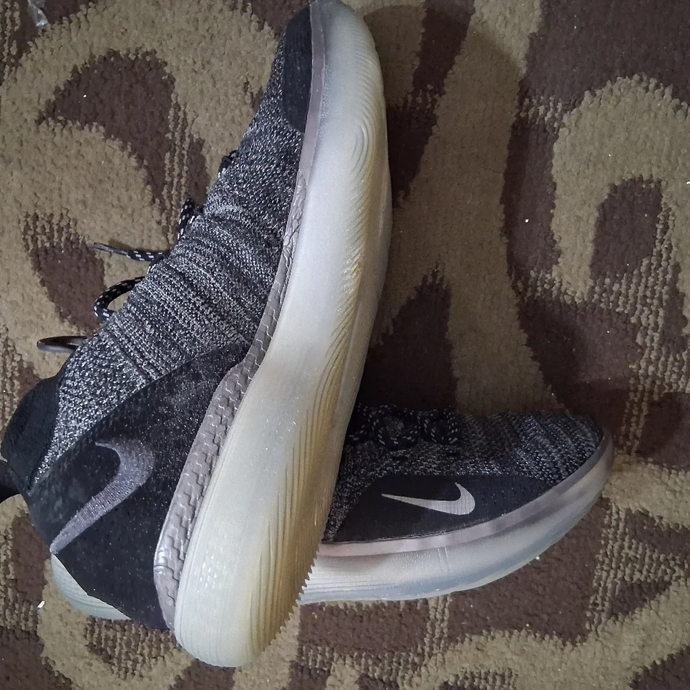 Nike Zoom KD 11 Still KD Men's 13 Oreo Black/White Athletic Shoe's AO2604-004