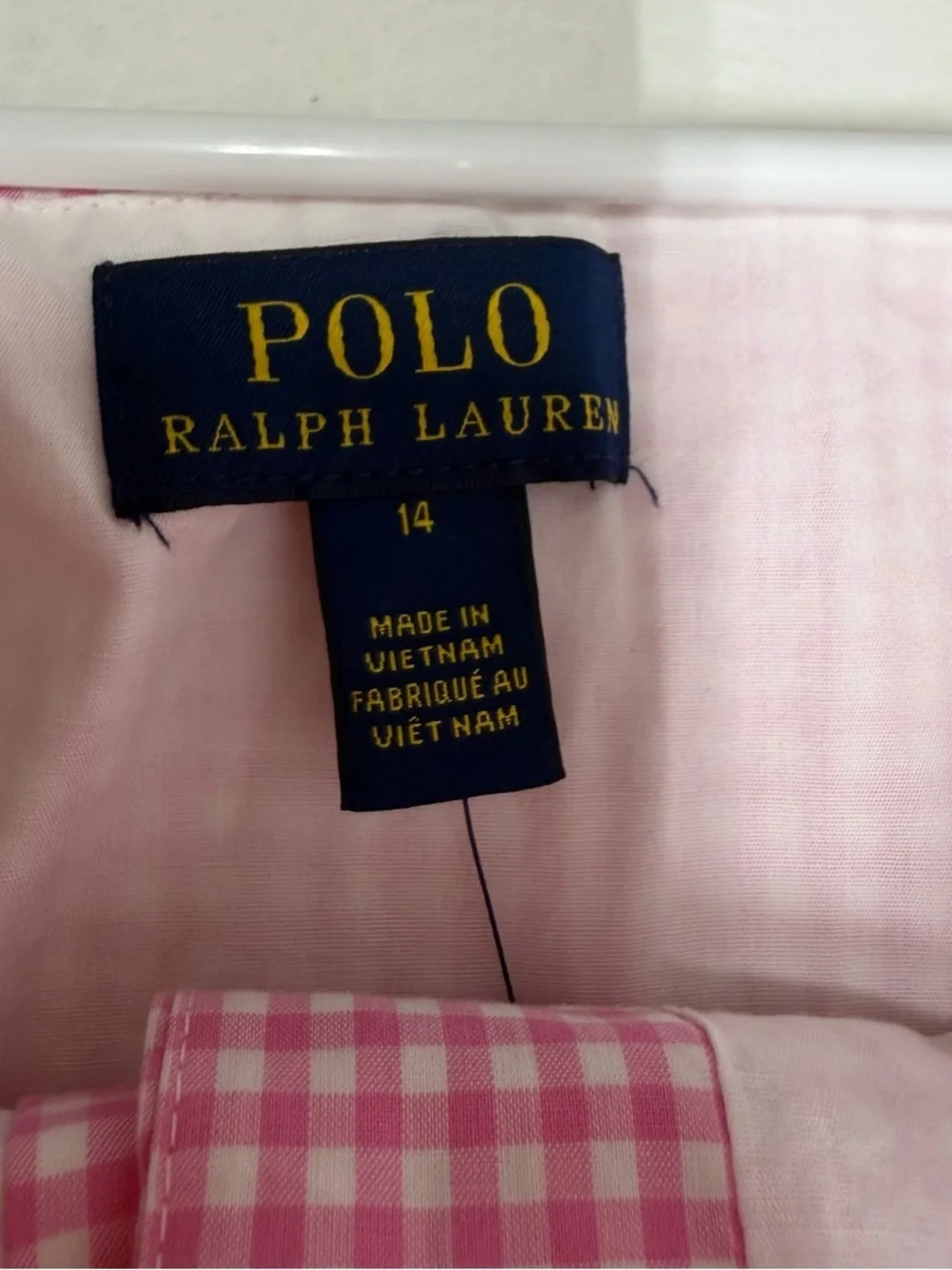 Polo Ralph Lauren classic gingham