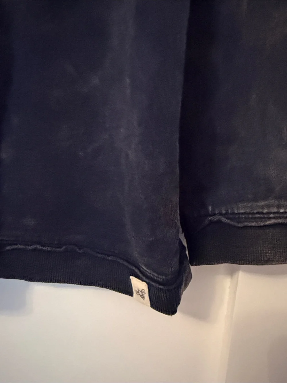Burts Bees Baby cozy navy