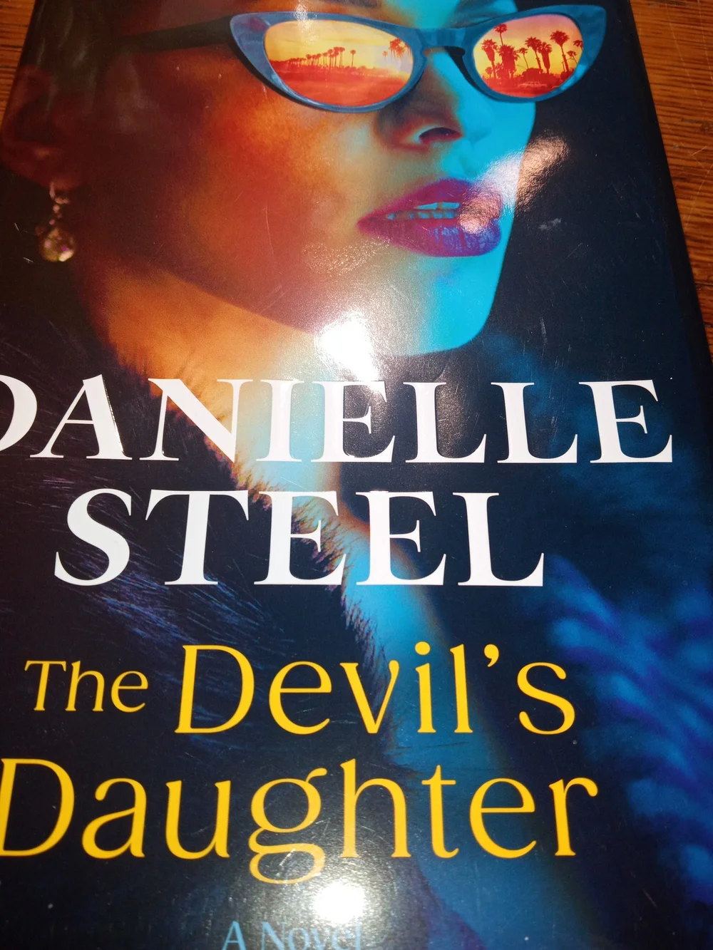 Danielle Steel: The Devil's Daughter Hardcover Coffee Table Book in Blue