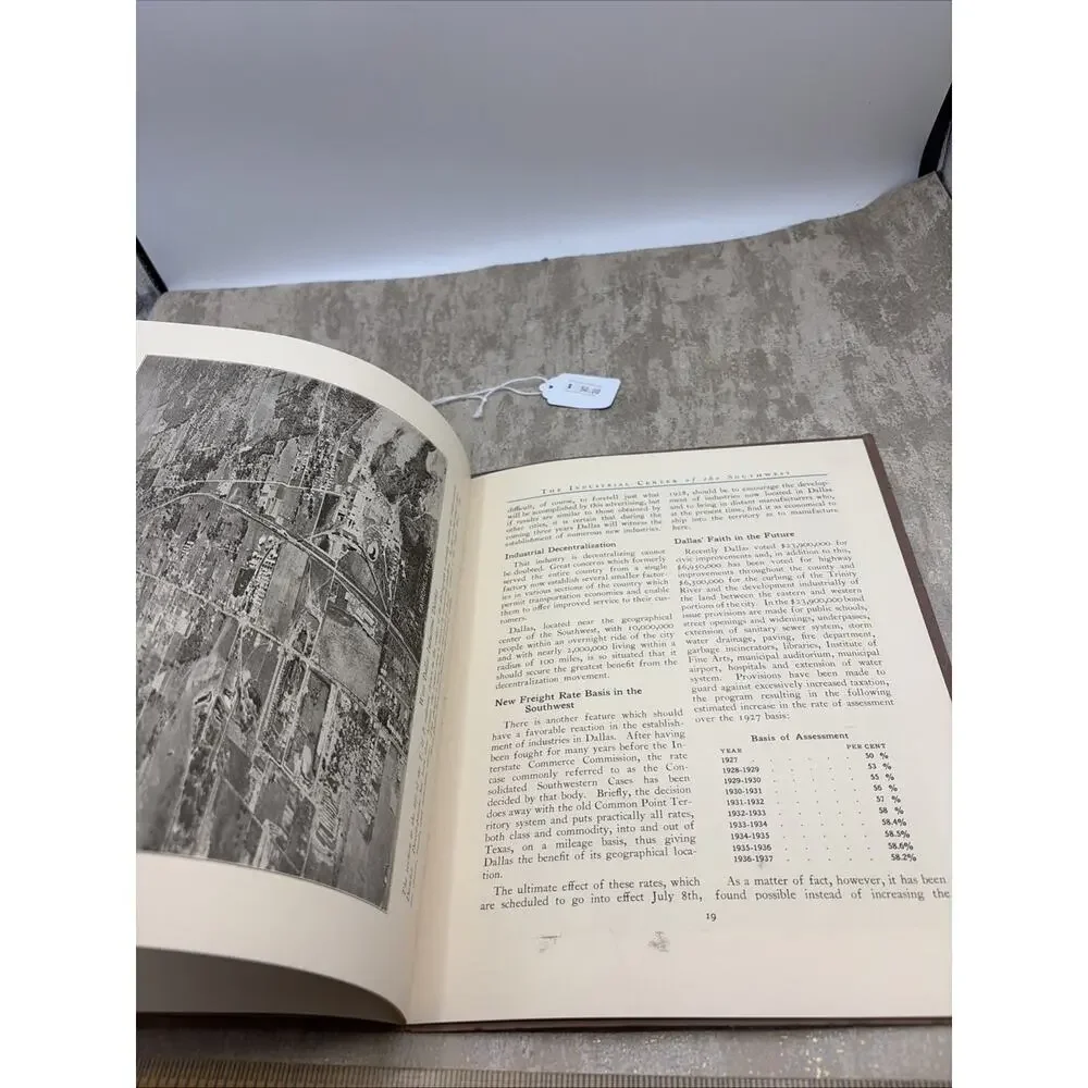 Vtg Pamphlet Dallas Industrial Ctr Of The SW Featuring Dallas Copyright 1928