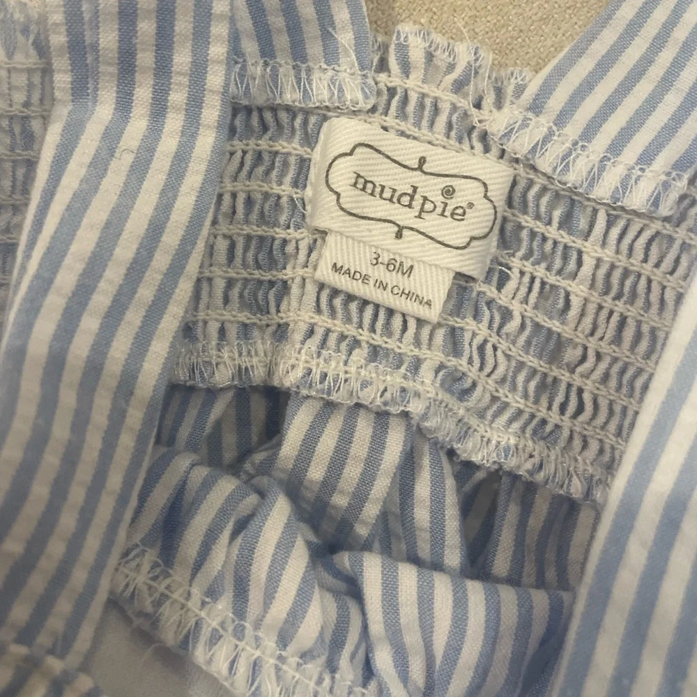 Mud Pie classic blue