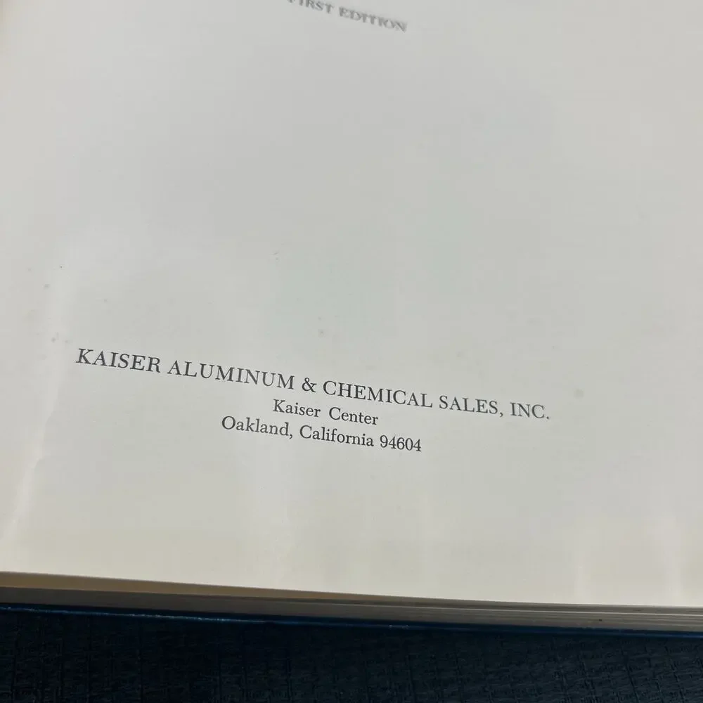 Welding Kaiser Aluminum Book