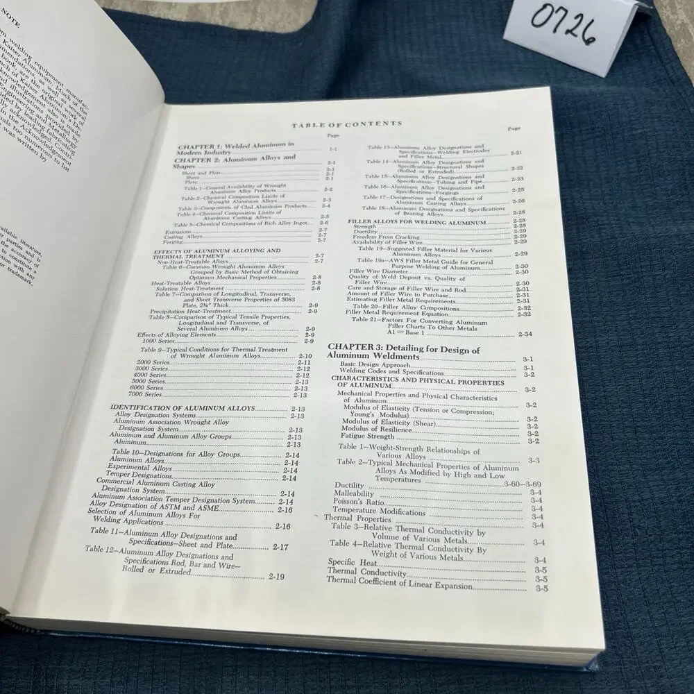 Welding Kaiser Aluminum Book